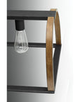 Trestle 4 - Light Iron Chandelier - From Where - 