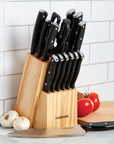 Triple Riveted Knife Block Set - From Where - 