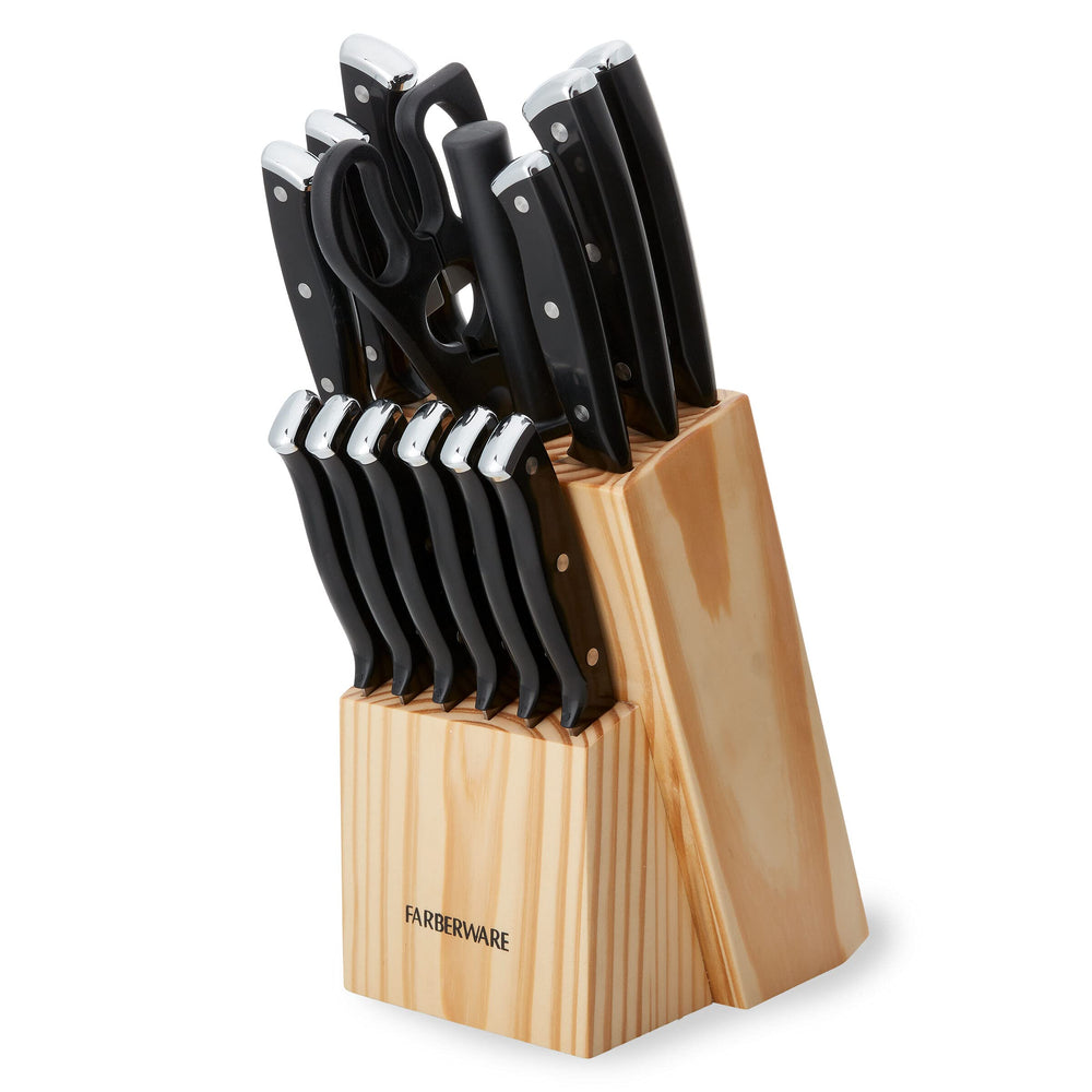 Triple Riveted Knife Block Set - From Where - 
