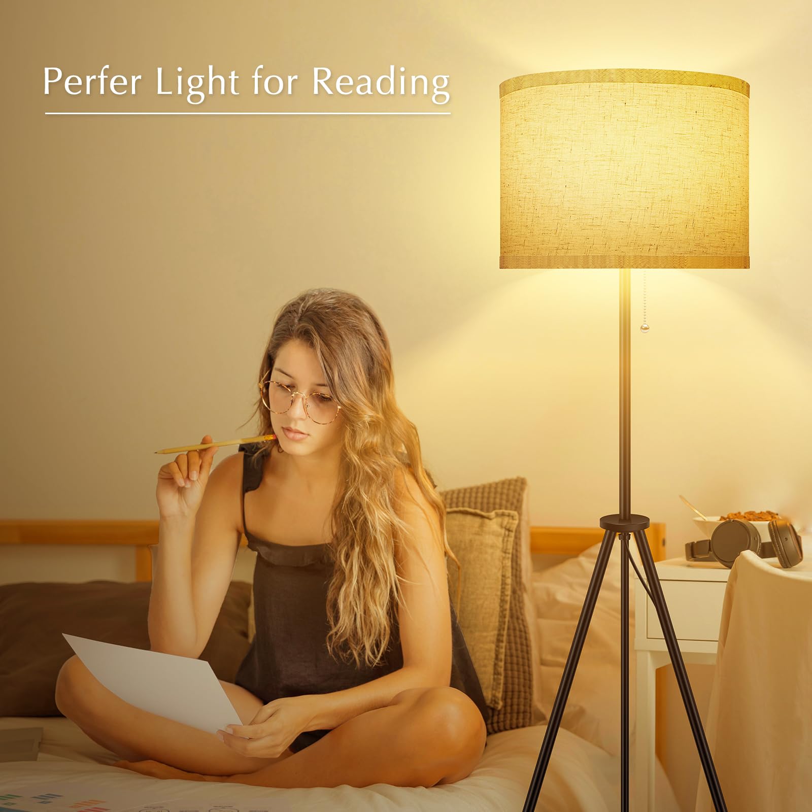 Tripod Floor Lamp Shade - From Where - 