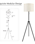 Tripod Floor Lamp Shade - From Where - 