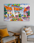 Tropical Island Art in Venice Beach - From Where - 
