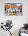 Tropical Island Art in Venice Beach - From Where - 