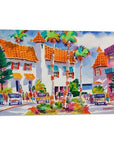 Tropical Island Art in Venice Beach - From Where - 