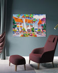 Tropical Island Art in Venice Beach - From Where - 