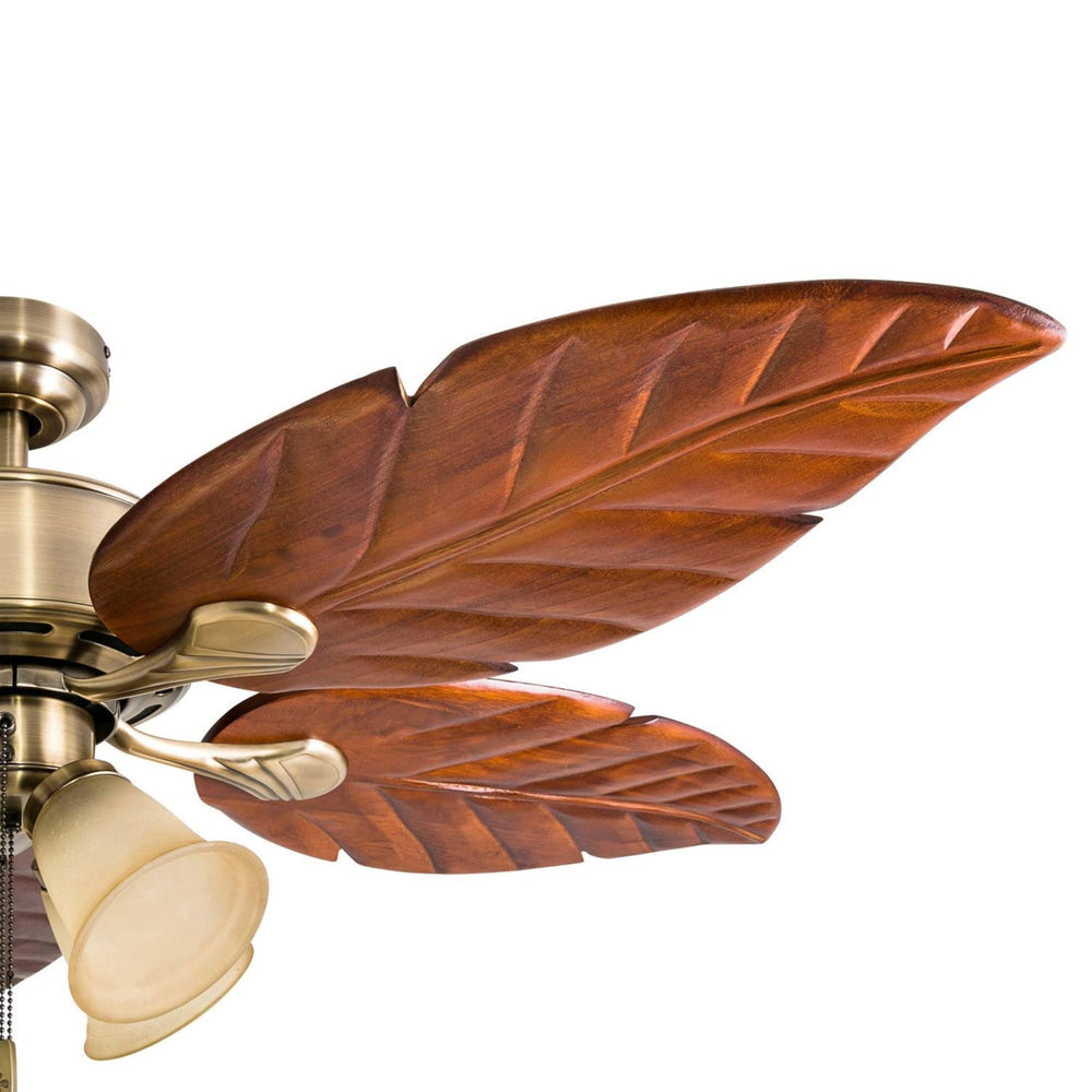 Tropical LED Ceiling Fan with Light - From Where - 