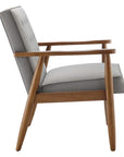 Tufted Fabric Accent Chair - From Where - 