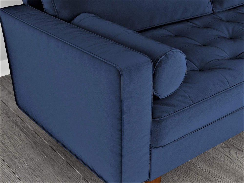 Tufted Velvet Loveseat Sofa - From Where - 
