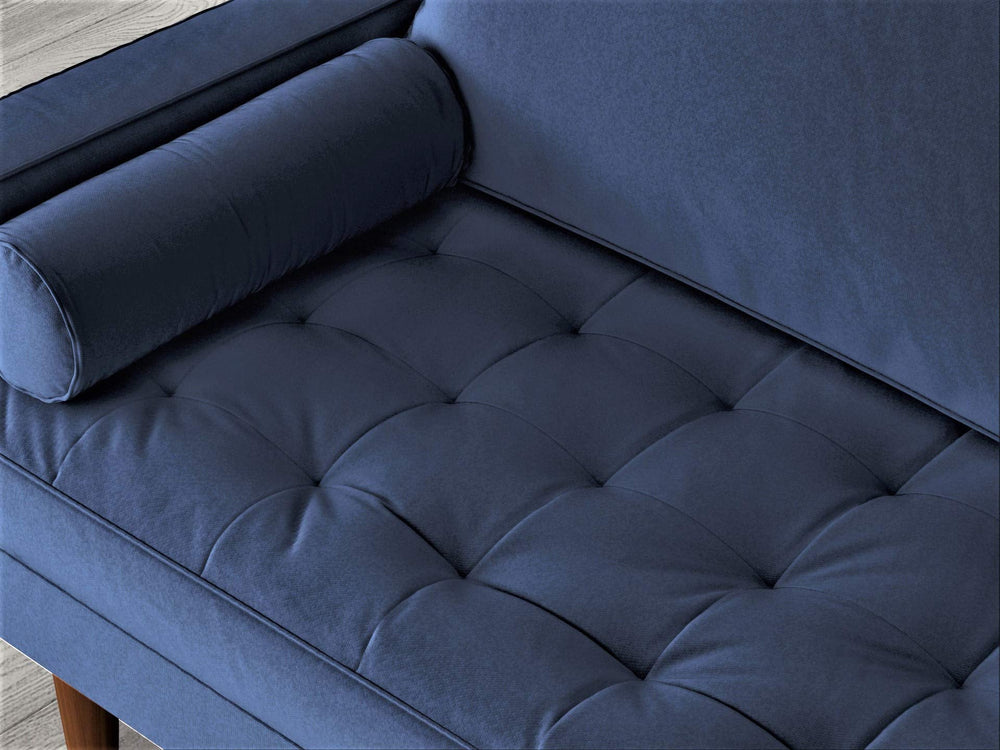 Tufted Velvet Loveseat Sofa - From Where - 