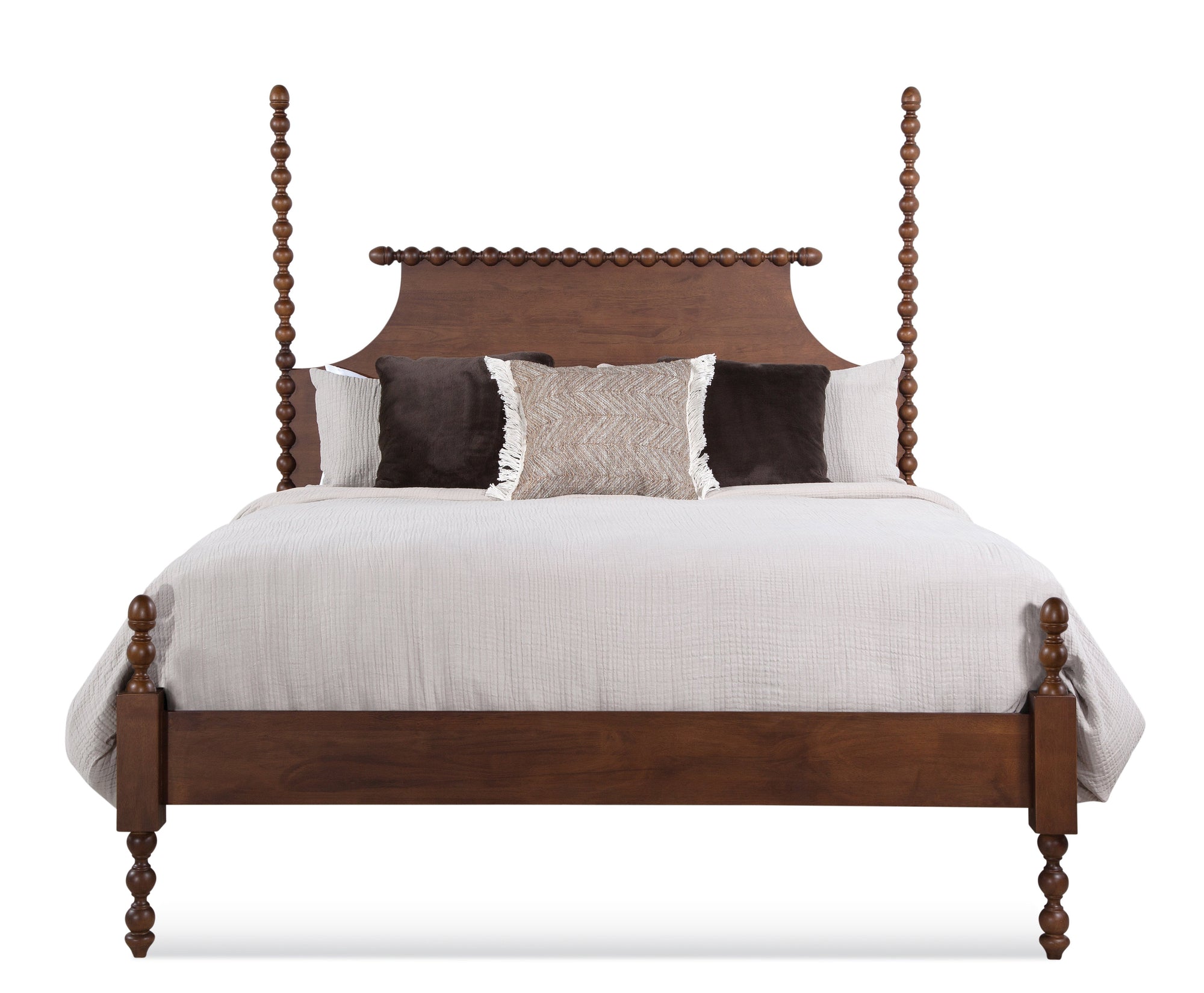 Twin Hazel Four Post Bed - From Where - 