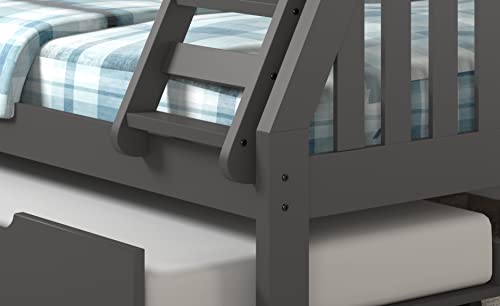Twin Over Full Bunkbed with Trundle - From Where - 