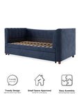 Twin Upholstered Daybed with Trundle - From Where - 