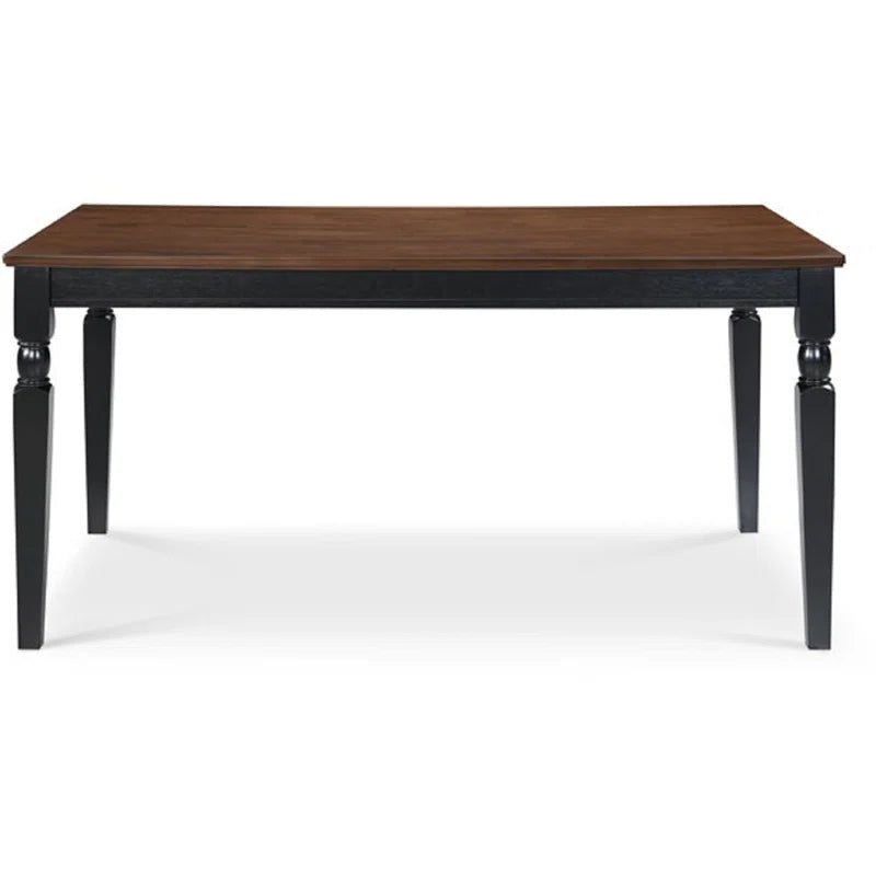 Two - Toned Farmhouse Dining Table - From Where - 