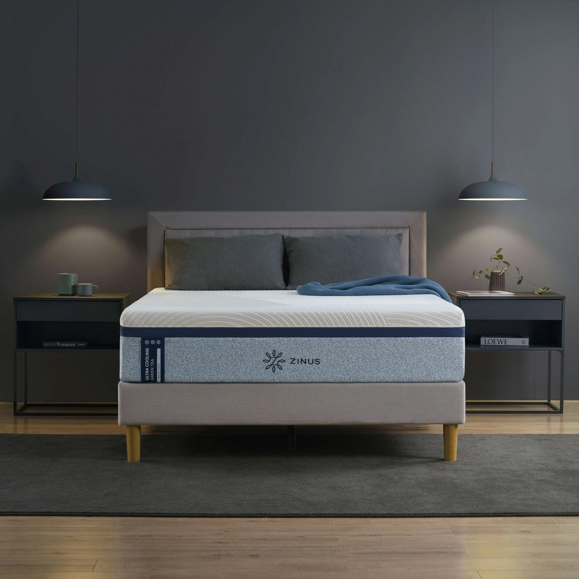 Ultra Cooling Green Tea Hybrid Mattress - From Where Finds - 