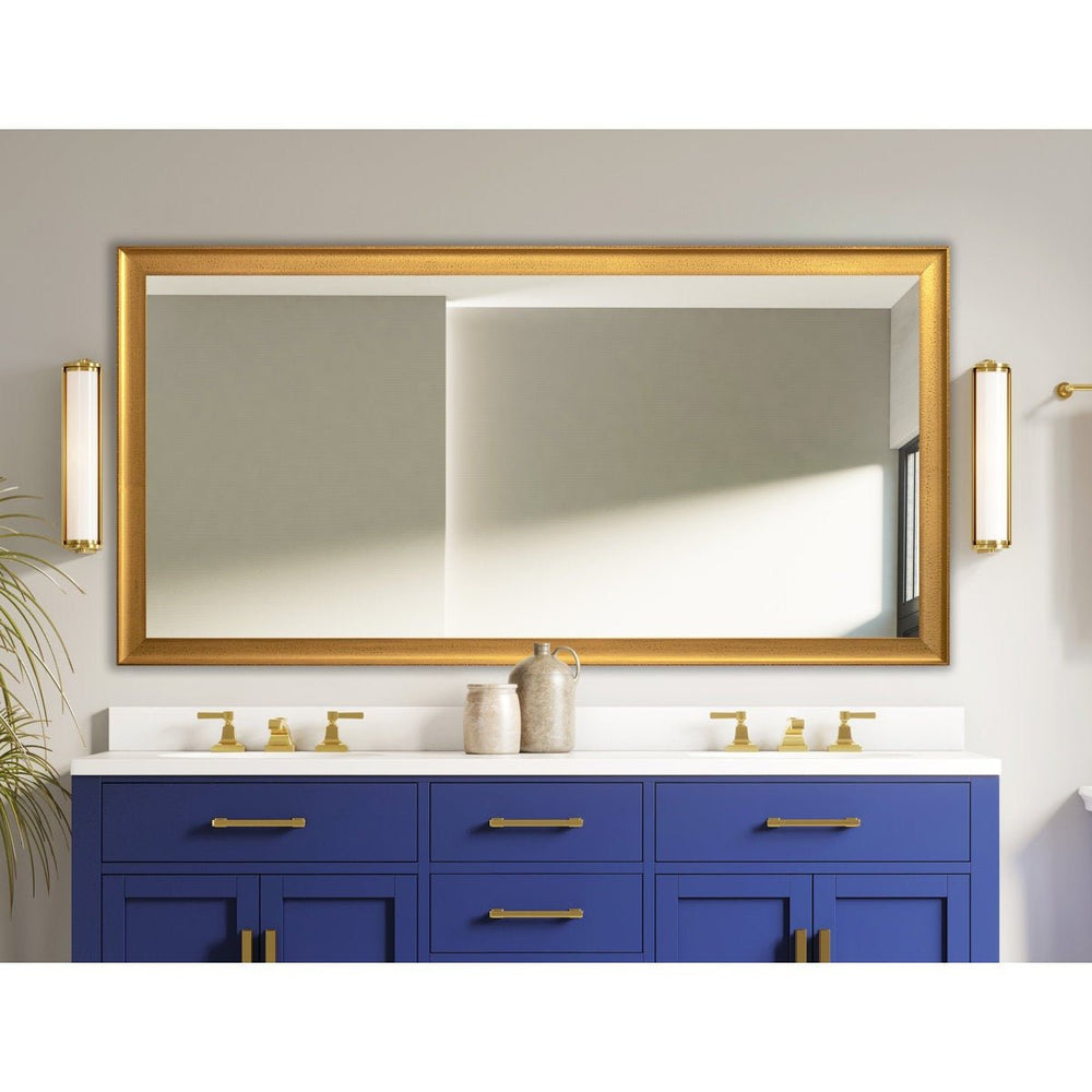 Undercliff Wood Rectangle Wall Mirror - From Where - 