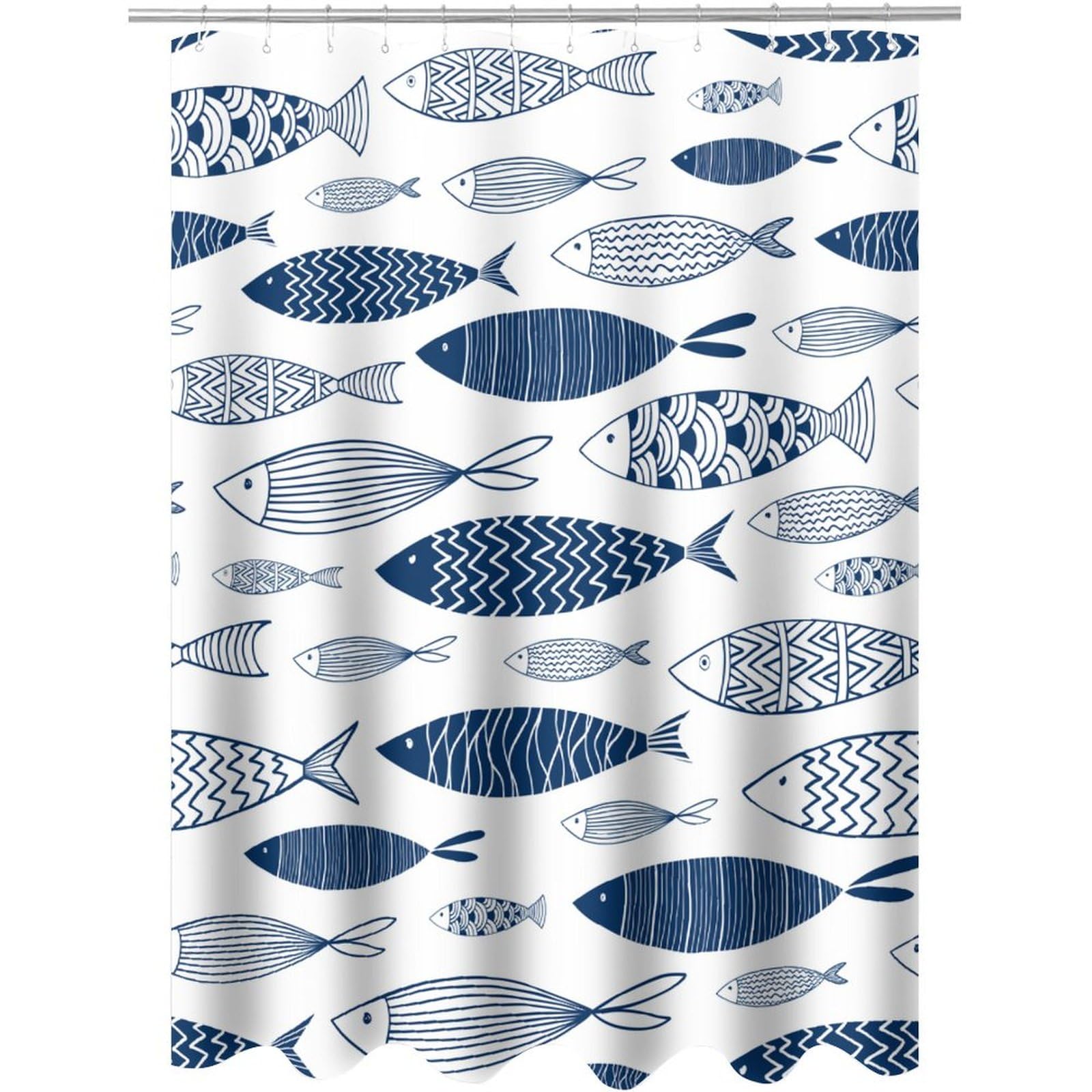 Underwater Marine Life Shower Curtain - From Where - 