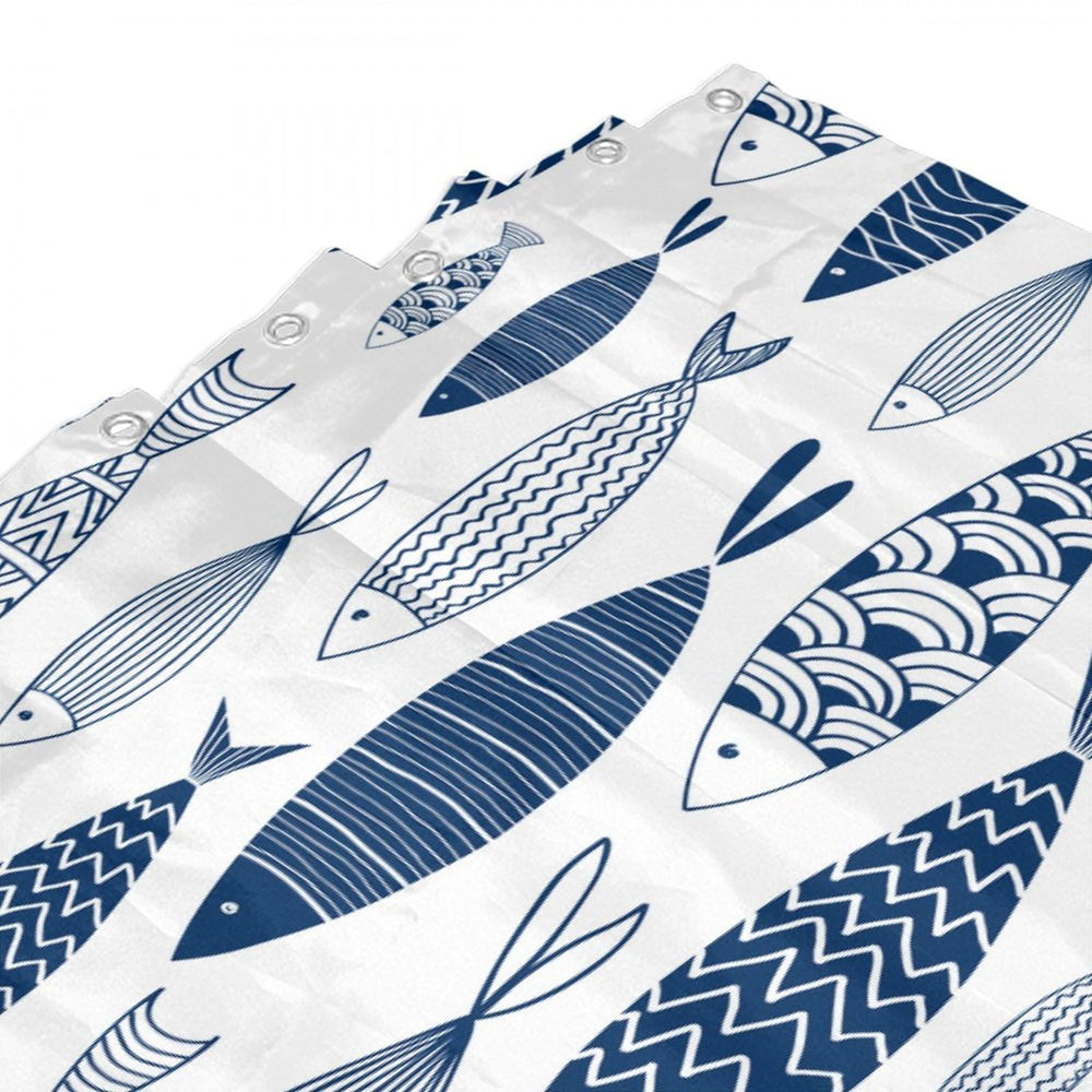 Underwater Marine Life Shower Curtain - From Where - 