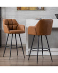 Upholstered 30'' Bar Stool Set of 2 - From Where - 