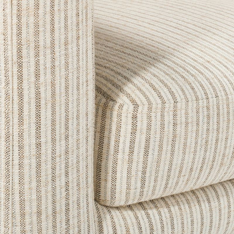 Upholstered Barrel Accent Chair - From Where - 