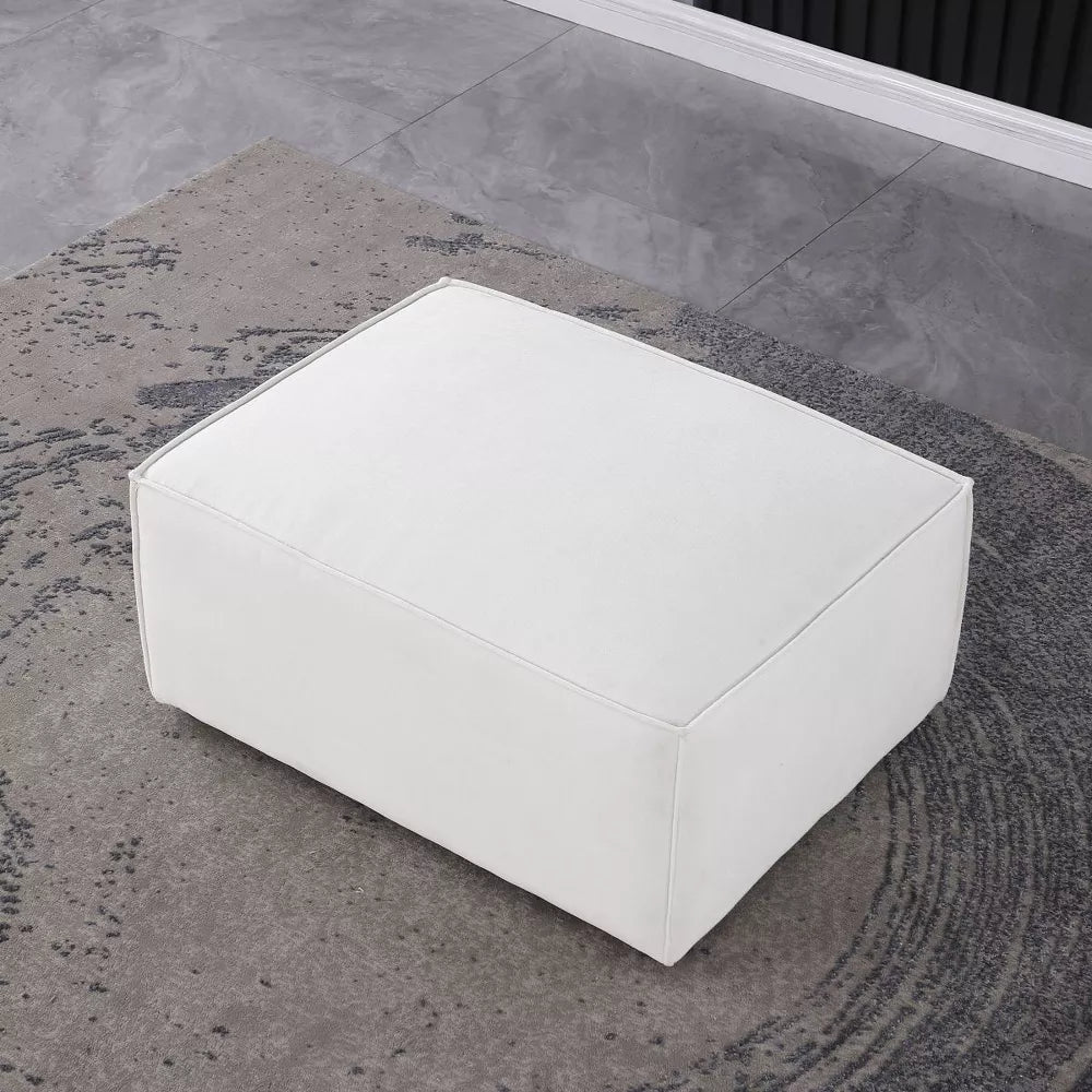 Upholstered Chenille Bench - From Where - 