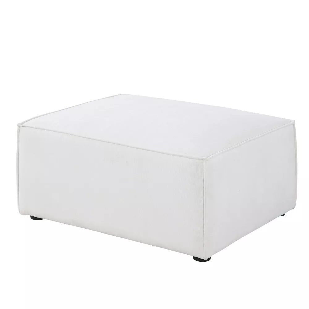 Upholstered Chenille Bench - From Where - 