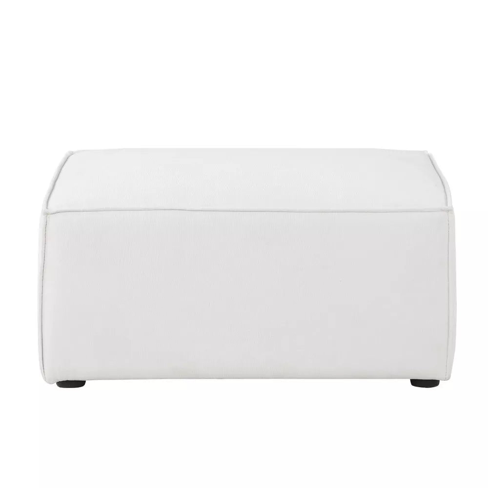 Upholstered Chenille Bench - From Where - 