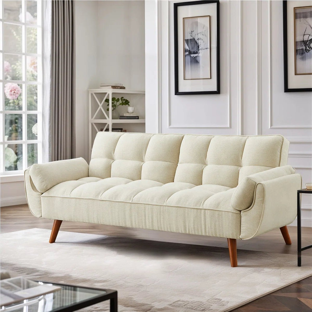 Upholstered Convertible Sofa - From Where - 