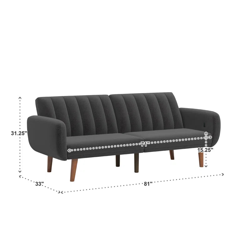 Upholstered Convertible Sofa Bed - From Where - 