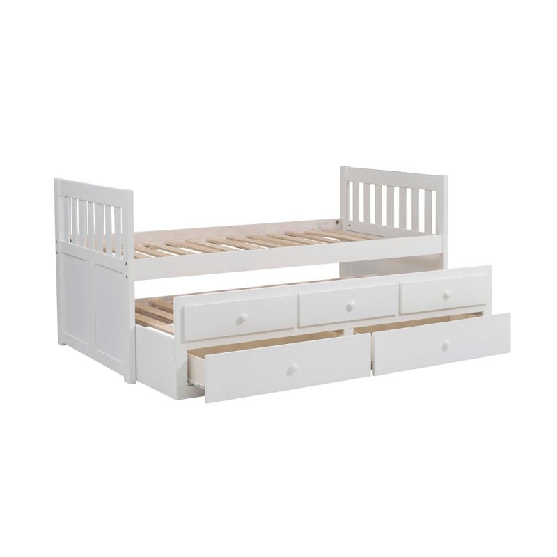 Upholstered Daybed with Trundle - From Where - 