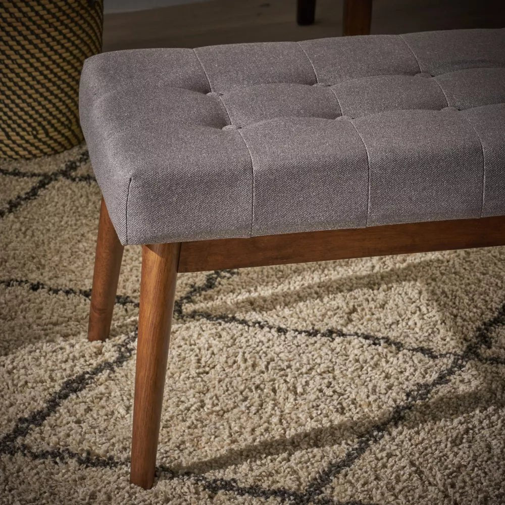 Upholstered Ottoman Fabric Storage - From Where - 