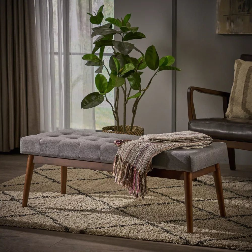 Upholstered Ottoman Fabric Storage - From Where - 