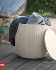 Urban Knit Pouf Ottoman (Set of 2) - From Where - 