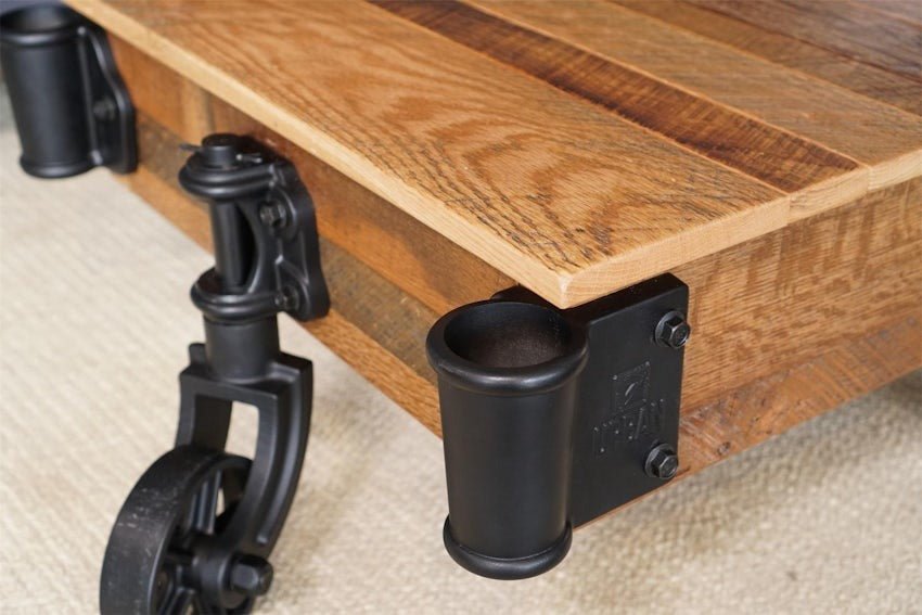 Urban Railroad Cart Coffee Table - From Where - 