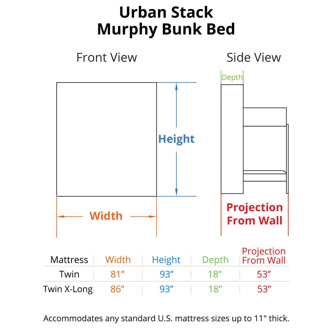 Urban Stack Murphy Bunk Bed - From Where - 