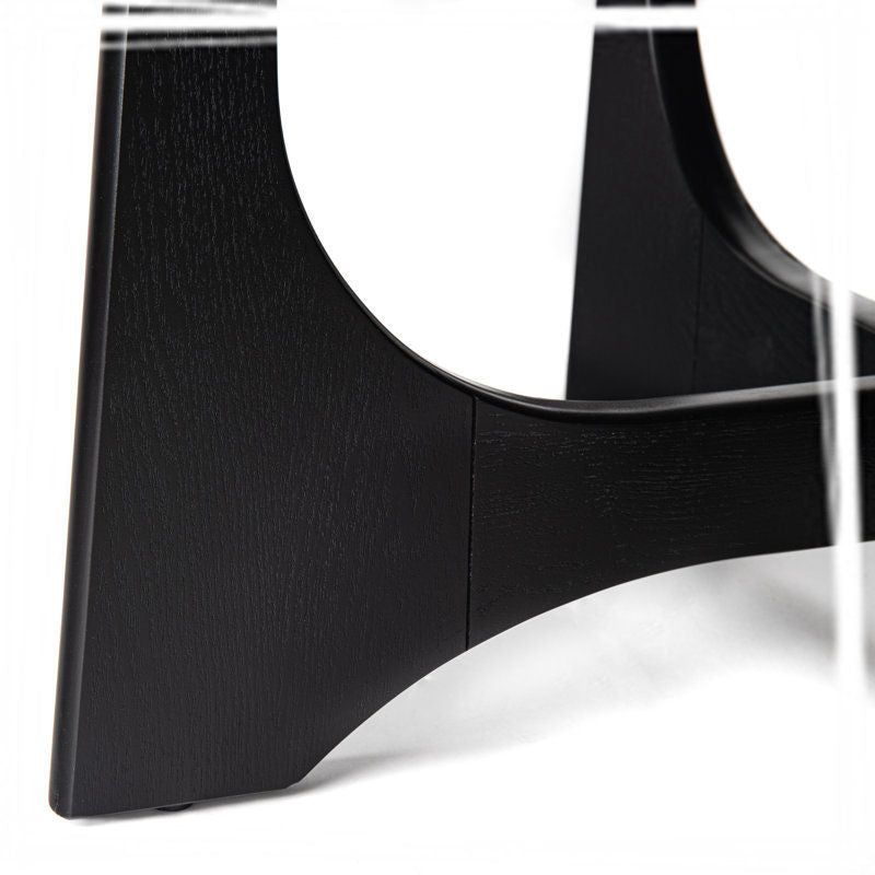 Urian Cross Legs Coffee Table - From Where - 