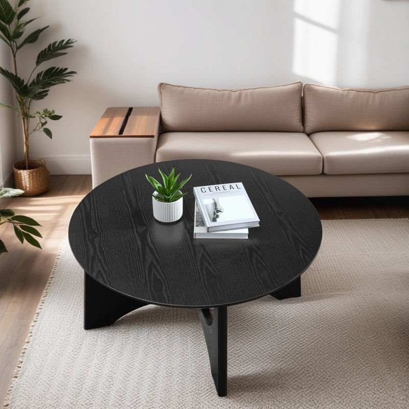 Urian Cross Legs Coffee Table - From Where - 