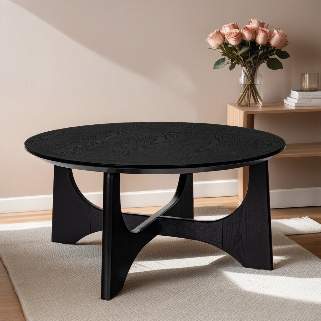 Urian Cross Legs Coffee Table - From Where - 