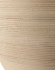 Urska Fired Clay Table Lamp - From Where - 
