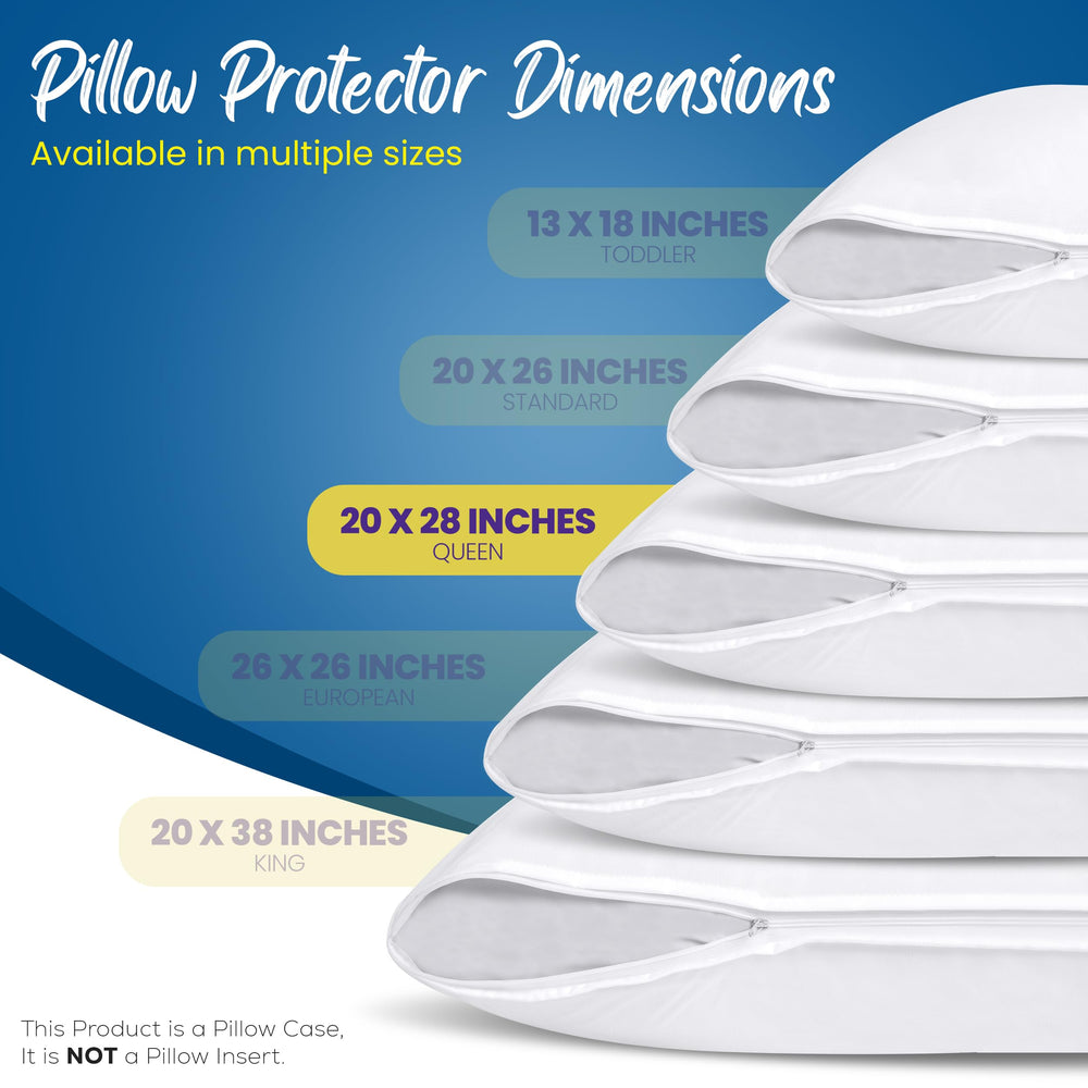 Utopia Bedding Pillow Protectors (Set of 4) - From Where - 