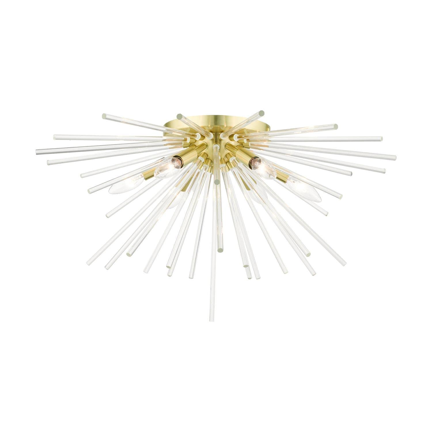 Utopia Satin Brass Ceiling Mount - From Where - 