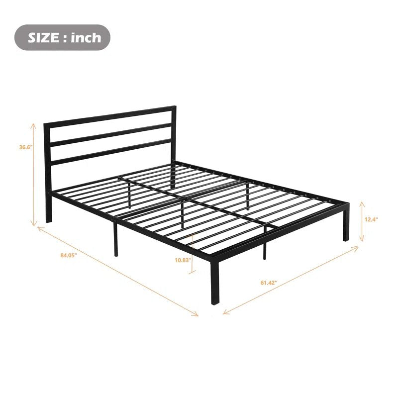 Vahe Metal Slat Bed - From Where - 