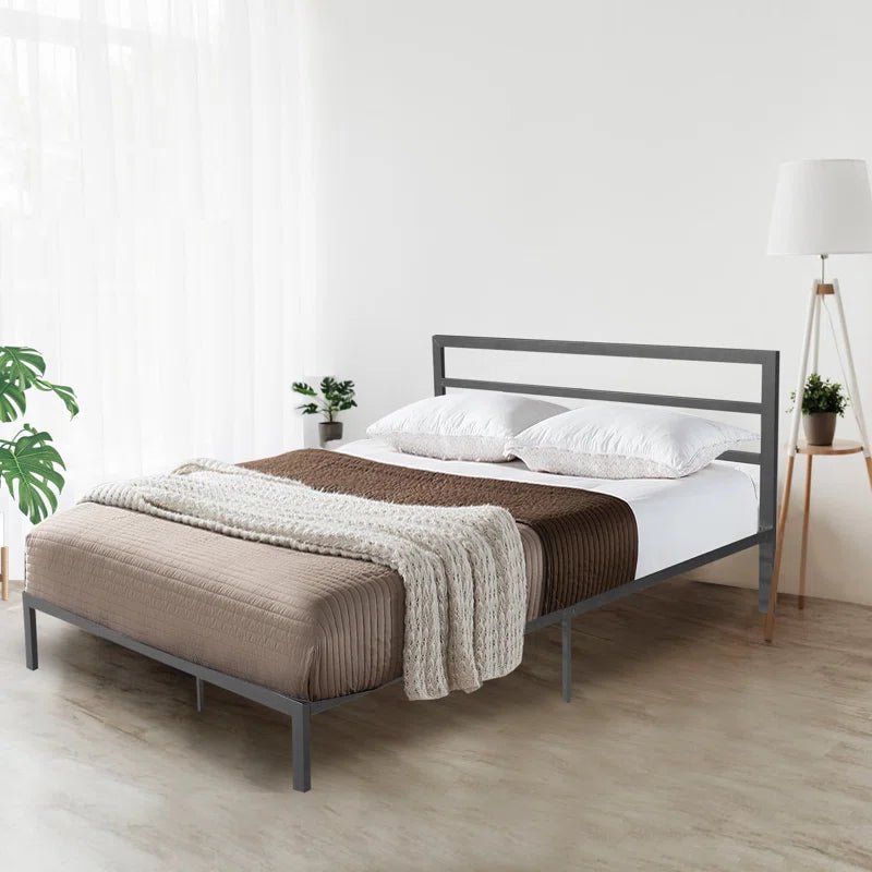 Vahe Metal Slat Bed - From Where - 