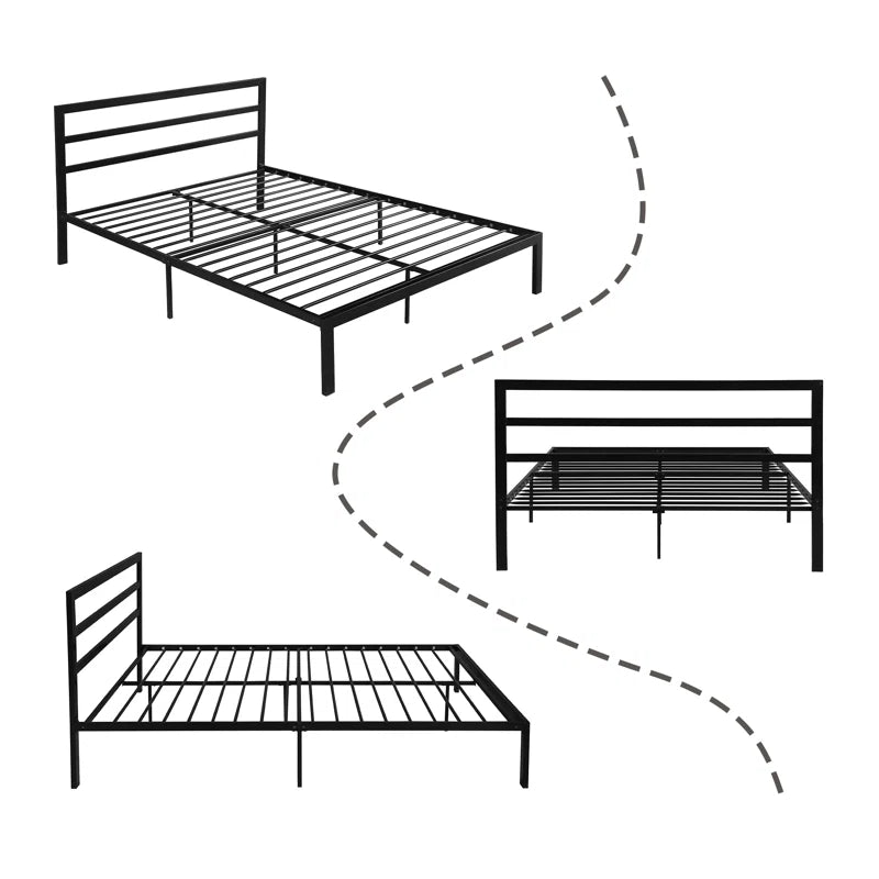 Vahe Metal Slat Bed - From Where - 