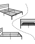 Vahe Metal Slat Bed - From Where - 