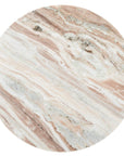 Valentia Tall Round Marble Accent Table - From Where Finds - 