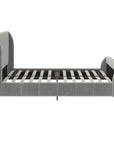 Valentina Upholstered Platform Bed - From Where - 