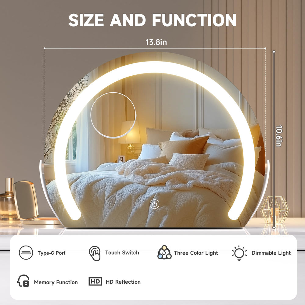 Vanity Mirror with Lights - From Where - 