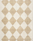 Vanni Checkered Fringed Rug - From Where Finds -