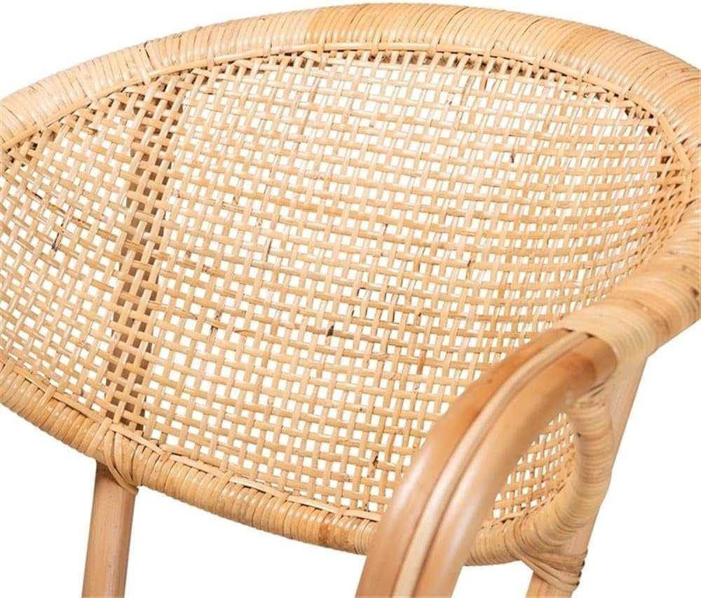 Varick Rattan Dining Chair - From Where - 