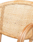 Varick Rattan Dining Chair - From Where - 